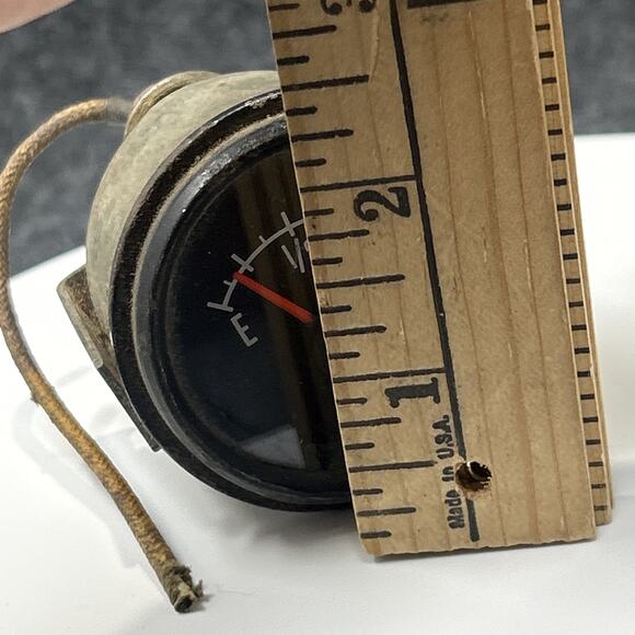 Vintage Fuel Gauge Auto Part GND Dashboard Instrument Cluster with Wire - Picture 9 of 10